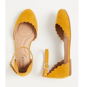 Torrid Mustard Yellow Flats
